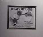 Watch What\'s My Lion? (Short 1961) Wootly