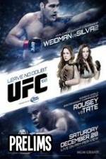 Watch UFC 168 Preliminary Wootly