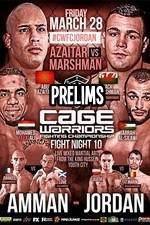 Watch Cage Warriors Fight Night 10 Facebook Prelims Wootly