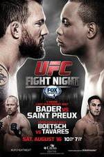 Watch UFC Fight Night 47: Bader Vs. Preux Wootly