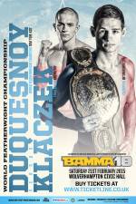 Watch BAMMA 18: Duquesnoy vs. Klaczek Wootly