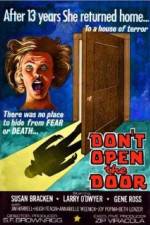 Watch Dont Open the Door Wootly