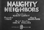 Watch Naughty Neighbors (Short 1939) Wootly