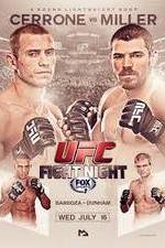 Watch UFC Fight Night 45 Cerrone vs Miller Wootly