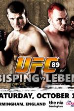 Watch UFC 89: Bisping v Leben Wootly