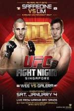 Watch UFC Fight Night 34 Saffiedine vs Lim Wootly