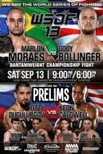 Watch WSOF 13 Prelims Wootly