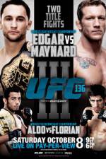 Watch UFC 136 Edgar vs Maynard III Wootly