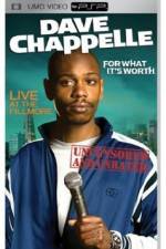 Watch Dave Chappelle For What It's Worth Wootly