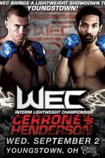 Watch WEC 43 Cerrone vs. Henderson Wootly