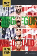 Watch UFC 189 Mendes vs. McGregor Wootly