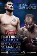 Watch UFC Fight Night 38 Gustafsson vs Manuwa Wootly