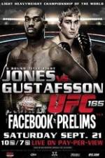 Watch UFC 165 Facebook Prelims Wootly