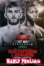 Watch UFC on Fox 14 Gustafsson vs Johnson Early Prelims Wootly