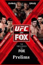 Watch UFC On Fox Rashad Evans Vs Phil Davis Prelims Wootly