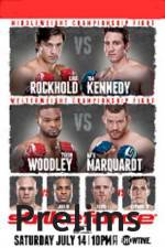 Watch Strikeforce Rockhold vs Kennedy Prelims Wootly