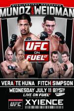 Watch UFC on FUEL 4: Munoz vs. Weidman Wootly