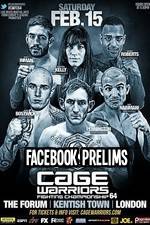 Watch Cage Warriors 64 Facebook Preliminary Fights Wootly