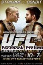 Watch UFC 154 St.Pierre vs Condit Facebook Prelims Wootly