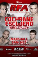 Watch RFA 13: Escudero vs Cochrane Wootly