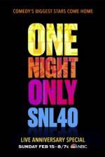 Watch Saturday Night Live 40th Anniversary Special Wootly