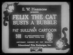 Watch Felix the Cat Busts a Bubble (Short 1926) Wootly