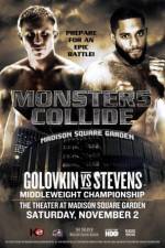 Watch Gennady Golovkin vs Curtis Stevens Wootly