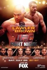 Watch UFC on Fox 12: Lawler vs. Brown Wootly