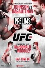 Watch UFC 174 prelims Wootly