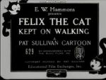 Watch Felix the Cat Kept on Walking (Short 1925) Wootly